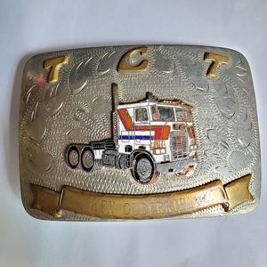 Johnson Held Sterling Silver Belt Buckle Diesel TC